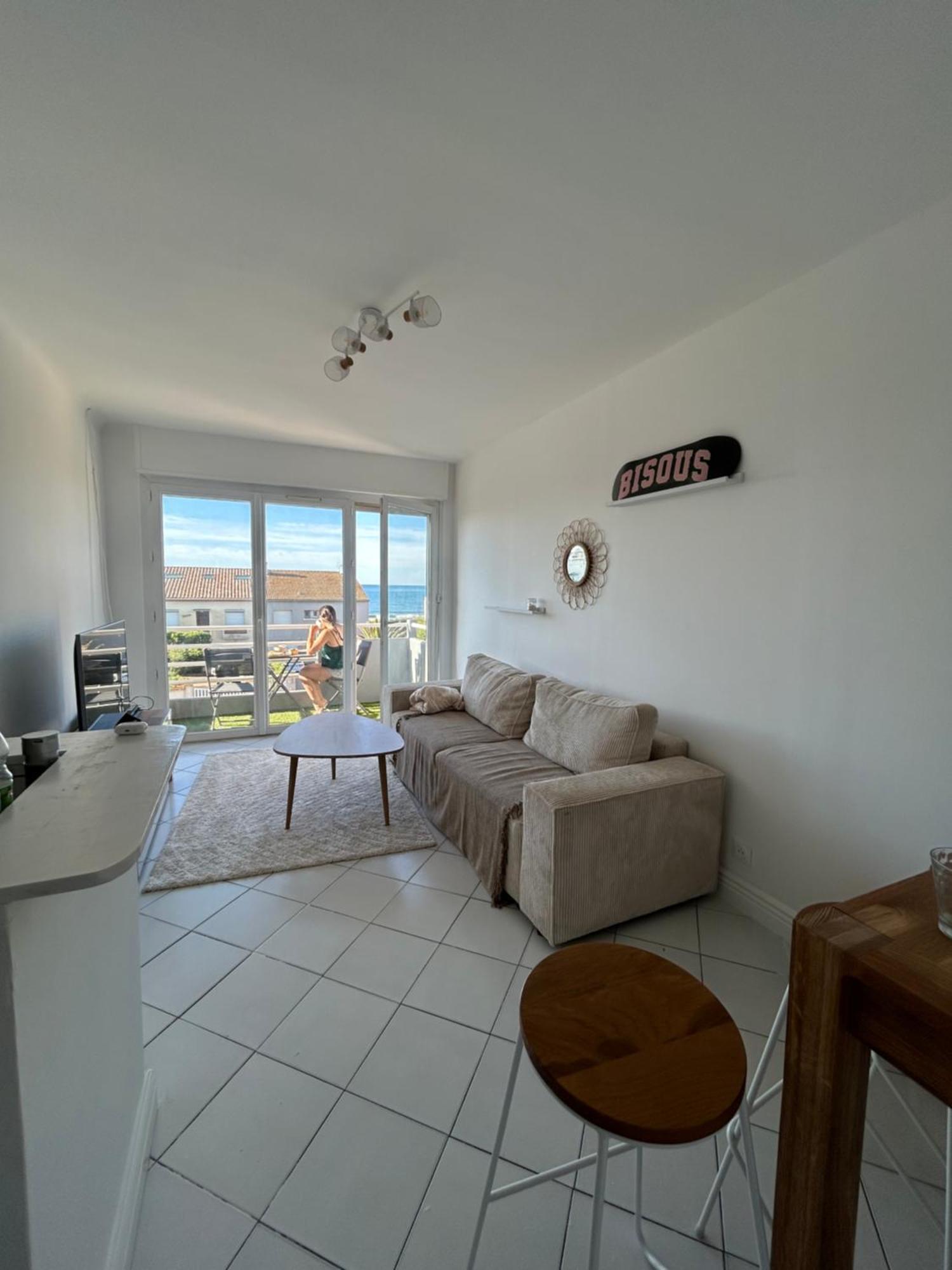 Appartement Traversant Vue Mer Et Etang Mauguio Kültér fotó