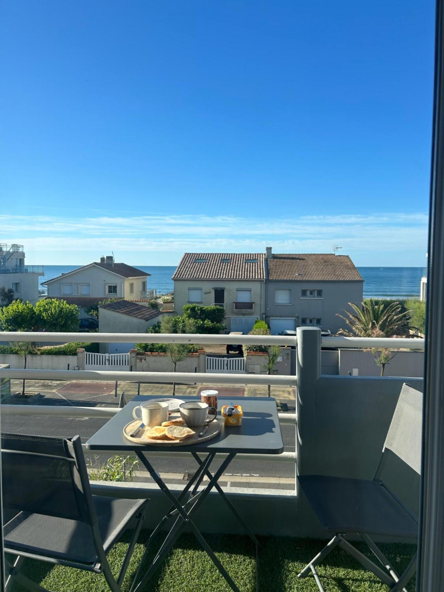 Appartement Traversant Vue Mer Et Etang Mauguio Kültér fotó