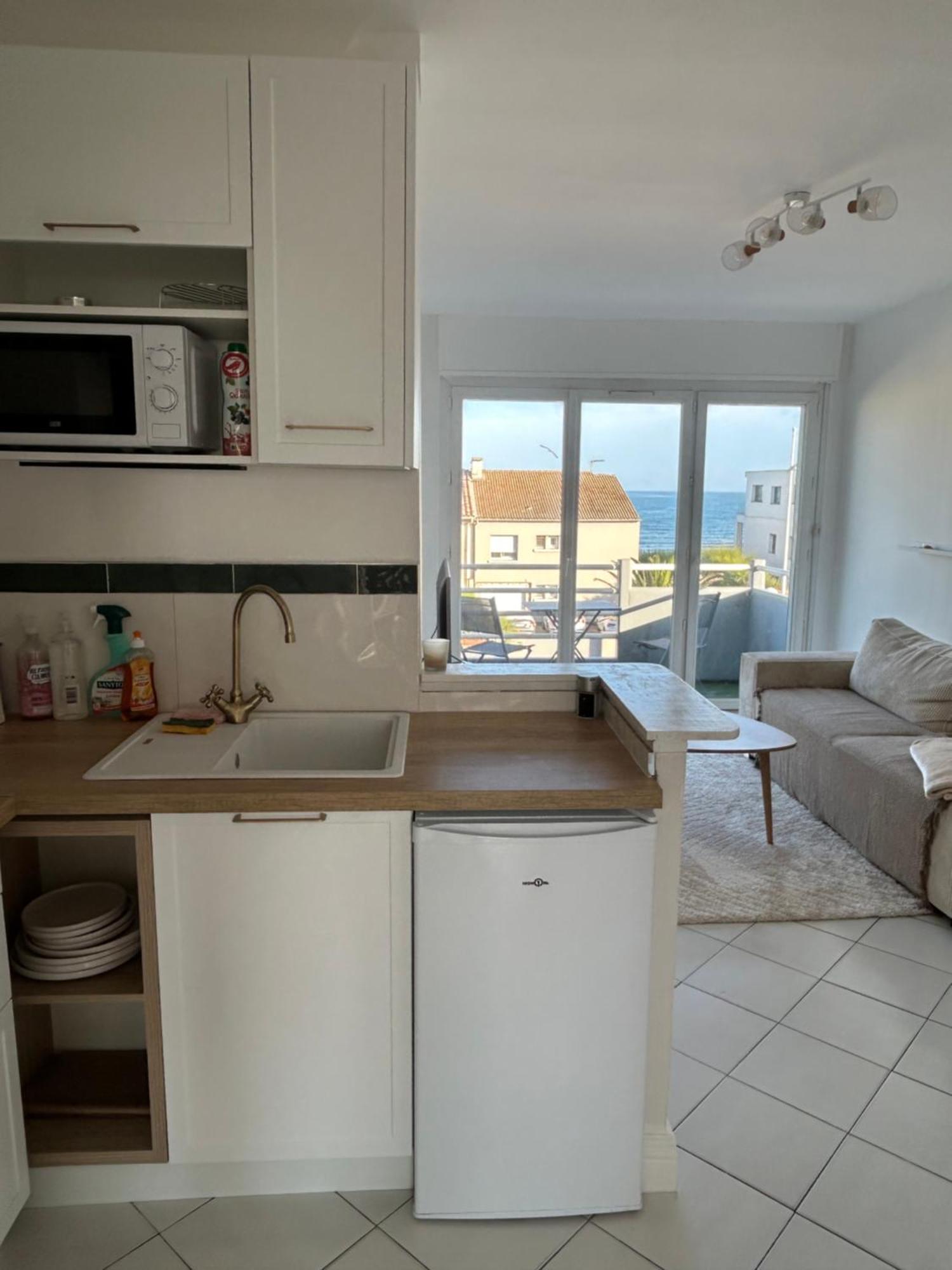 Appartement Traversant Vue Mer Et Etang Mauguio Kültér fotó